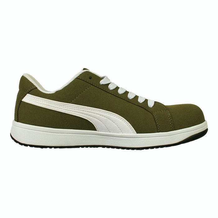 プーマ安全靴#64.201 27.0cmアイコニックオリーブロー PUMA プーマ セーフティシューズ 64.201.0 HERITAGE アイコニック