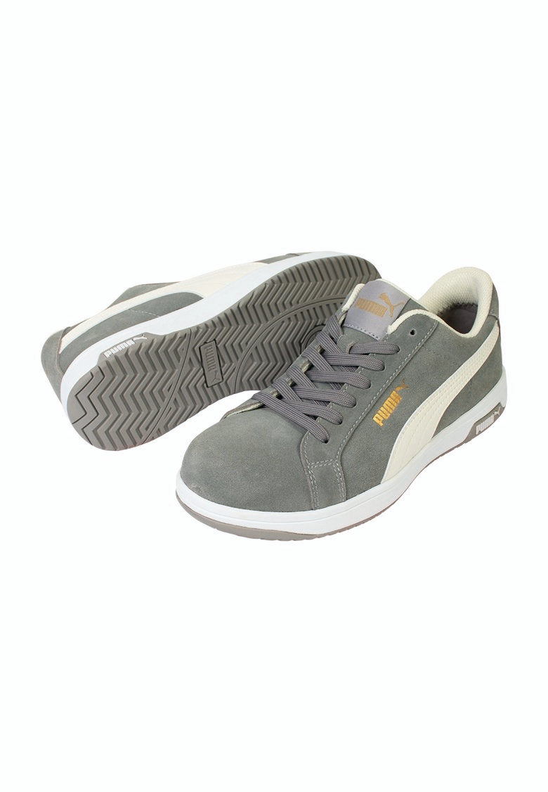 安全靴 PUMA 本革 64.203.0 セーフティ　靴　グレー　26.5㎝ PUMA プーマ セーフティシューズ 64.203.0 HERITAGE アイコニック
