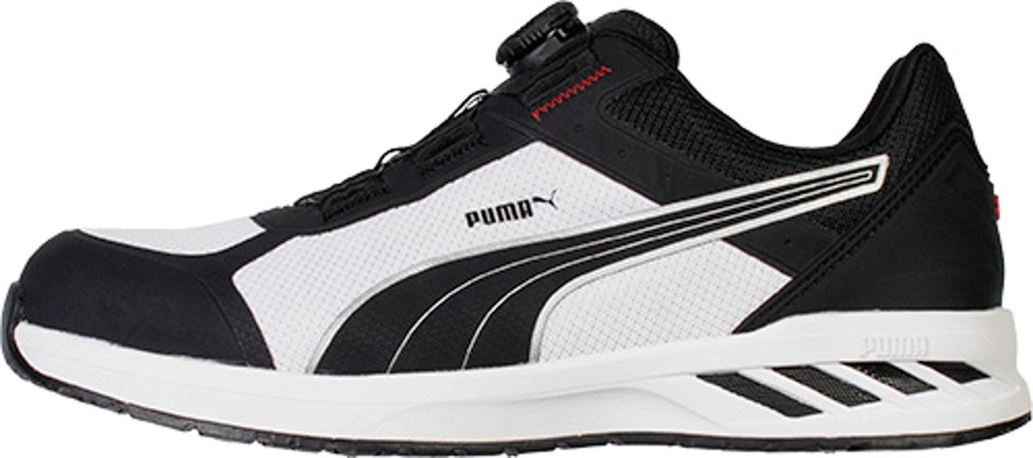 プーマ安全靴#64.403 26.0cmスプリント・ブラック＆ホワイトディスクロ PUMA プーマ セーフティシューズ 64.403.0 JAPAN ATHLETIC スプリント