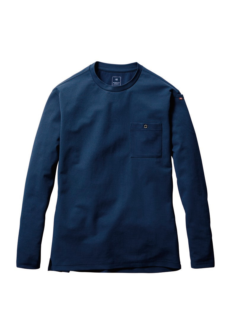 バートル 655 BURTLE ストレッチ 消臭 吸汗速乾 長袖Tシャツ SS〜6L