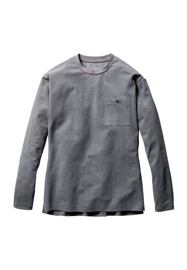 バートル 655 BURTLE ストレッチ 消臭 吸汗速乾 長袖Tシャツ SS〜6L