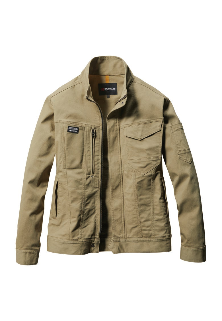 バートル 681 BURTLE 綿高混率 伸長率20％ ストレッチ 長袖ジャケット