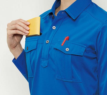 バートル 705 BURTLE 吸汗速乾・伸長率15％ストレッチ素材 制電ケア