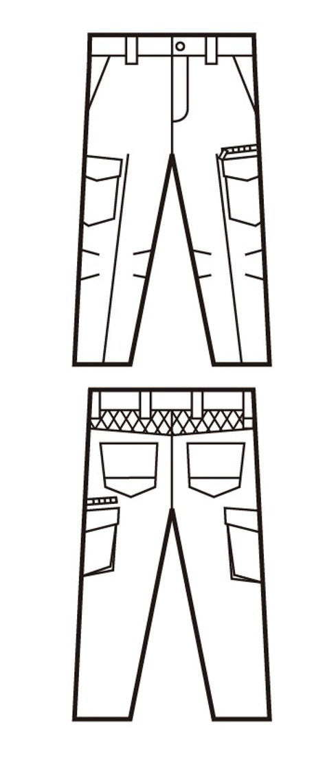 自重堂 71402 Z-DRAGON 高耐久 ソフト ノータックカーゴパンツ 【秋冬