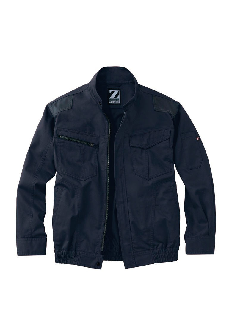 自重堂 74040 ZDRAGON 空調服(R)長袖ブルゾン シックブラック（C/131）