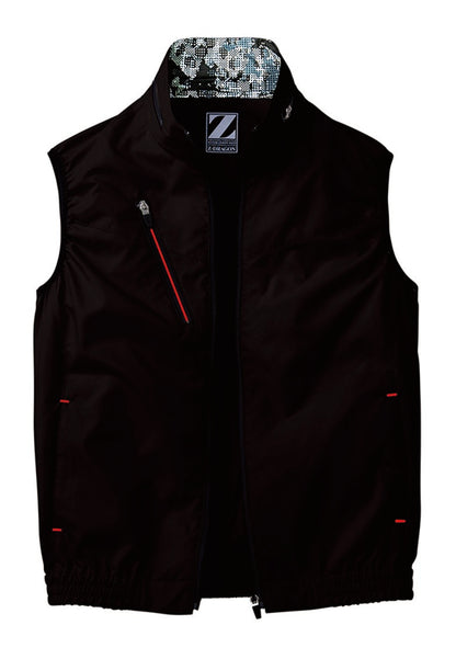 自重堂 74060 ZDRAGON 空調服(R)ベスト ブラック（C/044）