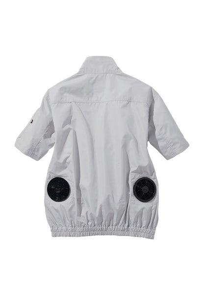 自重堂 74090 ZDRAGON 空調服(R)半袖ブルゾン 背面イメージ