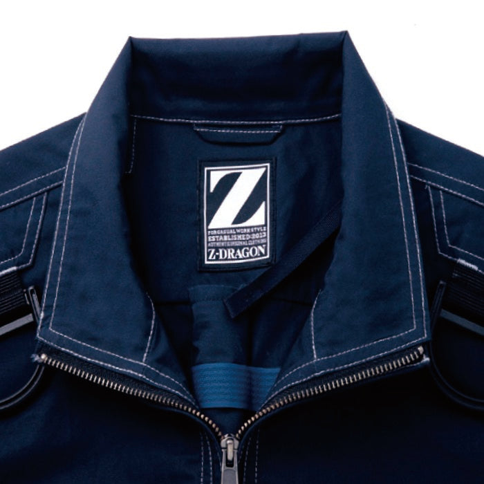 自重堂 74110 ZDRAGON 空調服(R)長袖ブルゾン [フルハーネス対応] S