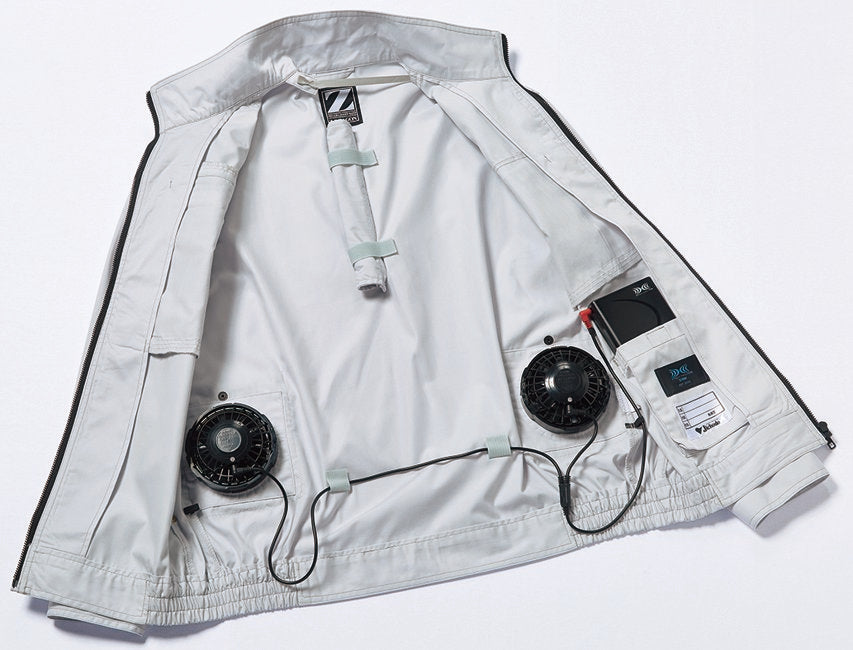 Z-DRAGON 74130 自重堂 フルハーネス対応 帯電防止 バックファン 空調