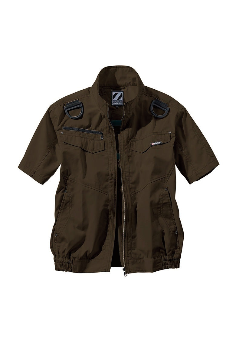 Z-DRAGON 74130 自重堂 フルハーネス対応 帯電防止 バックファン 空調