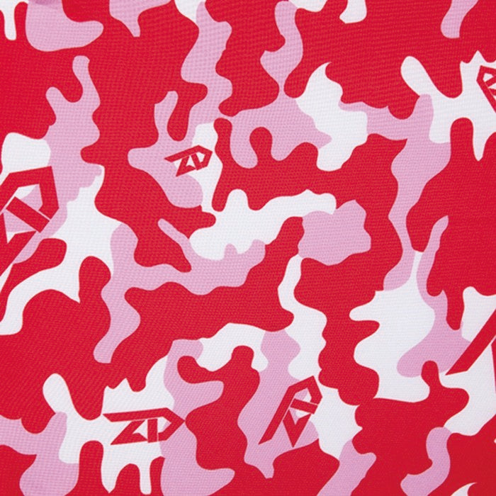 レッドカモフラ生地