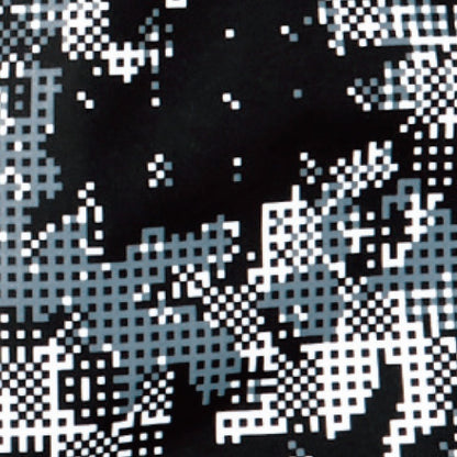 ブラックカモフラ生地