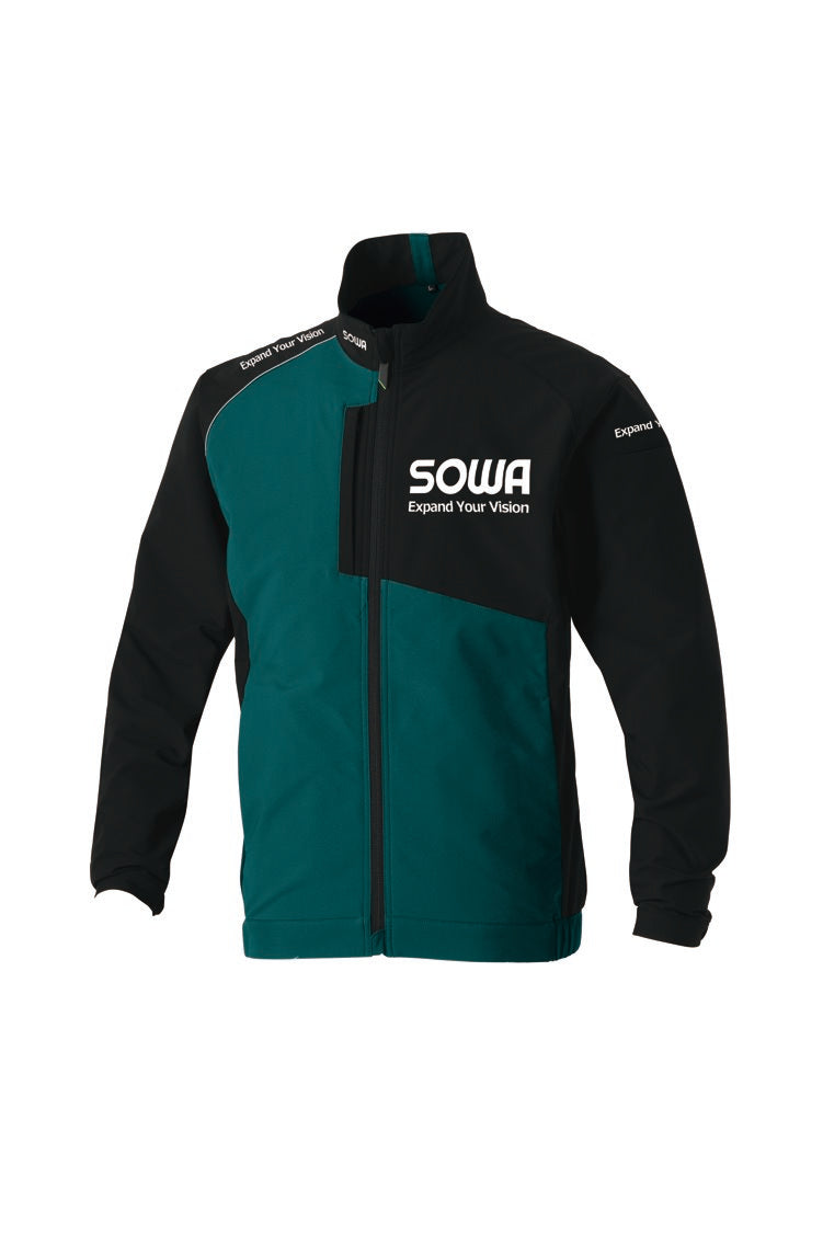 SOWA 7532-00 桑和 制電JIS適合 エコ ストレッチ 長袖カラーブルゾン