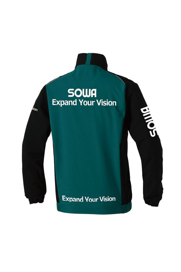 SOWA 7532-00 桑和 制電JIS適合 エコ ストレッチ 長袖カラーブルゾン