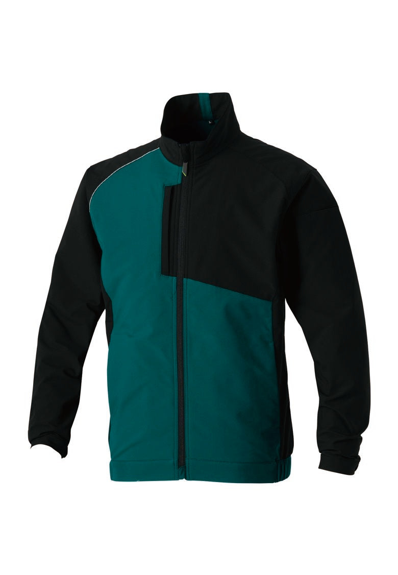 送料無料  桑和 7532-00 長袖ブルゾン 6Lサイズ ダークG(109) SOWA  再生ポリエステル糸使用 SOWA 7532-00 桑和 制電JIS適合 エコ ストレッチ 長袖カラーブルゾン