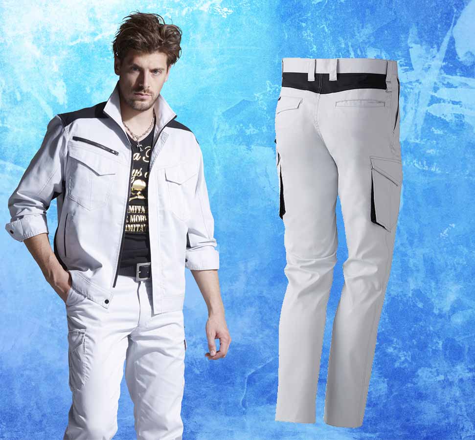 Z-DRAGON 76202 自重堂 T/C素材 帯電防止 製品制電ストレッチ