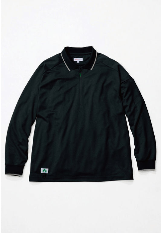 SOWA BEAMS DESIGN B7915-60 桑和  ビームス 長袖ハーフジップポロシャツ【通年用】