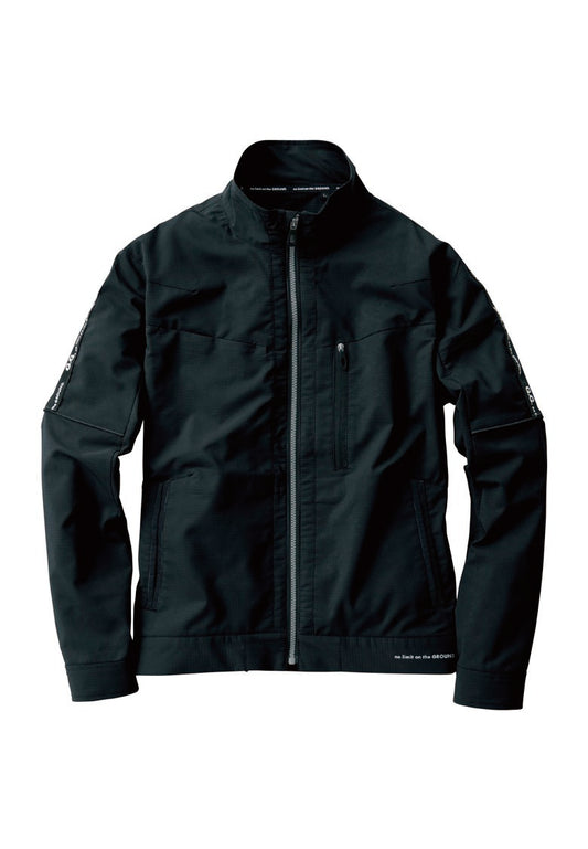 SOWA 8018-00(ロゴ入り) 桑和 G.G 制電性素材 ストレッチ長袖ブルゾン【春夏用】