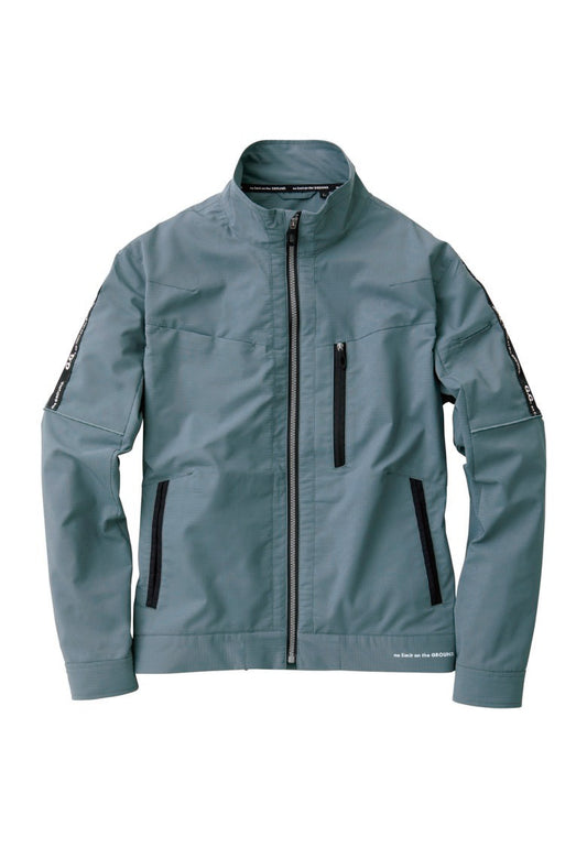 SOWA 8018-00(ロゴ入り) 桑和 G.G 制電性素材 ストレッチ長袖ブルゾン【春夏用】