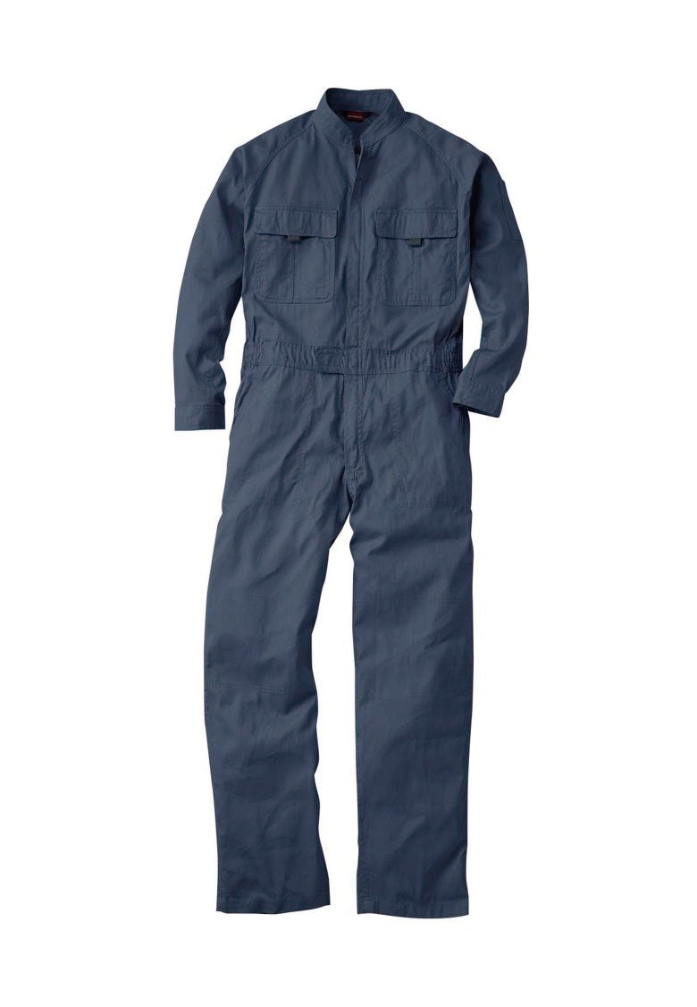 SOWA 9000 桑和 綿100％ 選べる21色 スタンドカラーつなぎ服