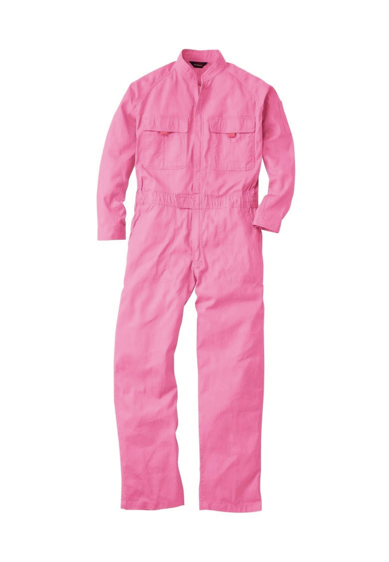 SOWA 9000 桑和 綿100％ 選べる21色 スタンドカラーつなぎ服