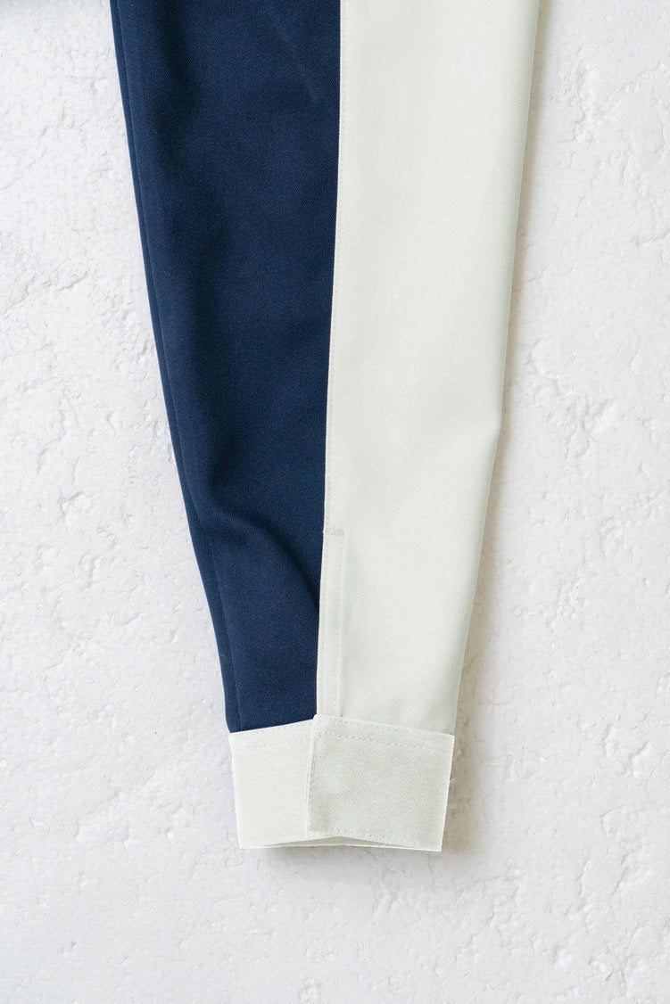 【美品】wこ21 TELAテラ　ウール入りブルゾン／ジャケット　sizeS 紺色 SOWA 9663 桑和 ストレッチ制電JIS T8118適合品 裏綿ジャケット【秋冬