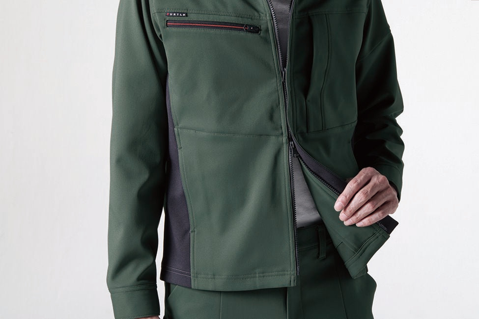 バートル 9711 BURTLE 制電JIS適合 エコ ストレッチクロス ジャケット