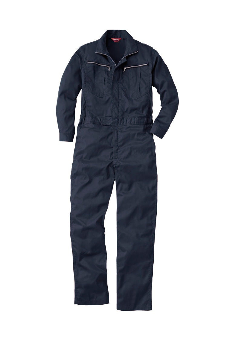 SOWA 9900 桑和 タフ素材 イージーアイロン 綿混つなぎ服【通年用