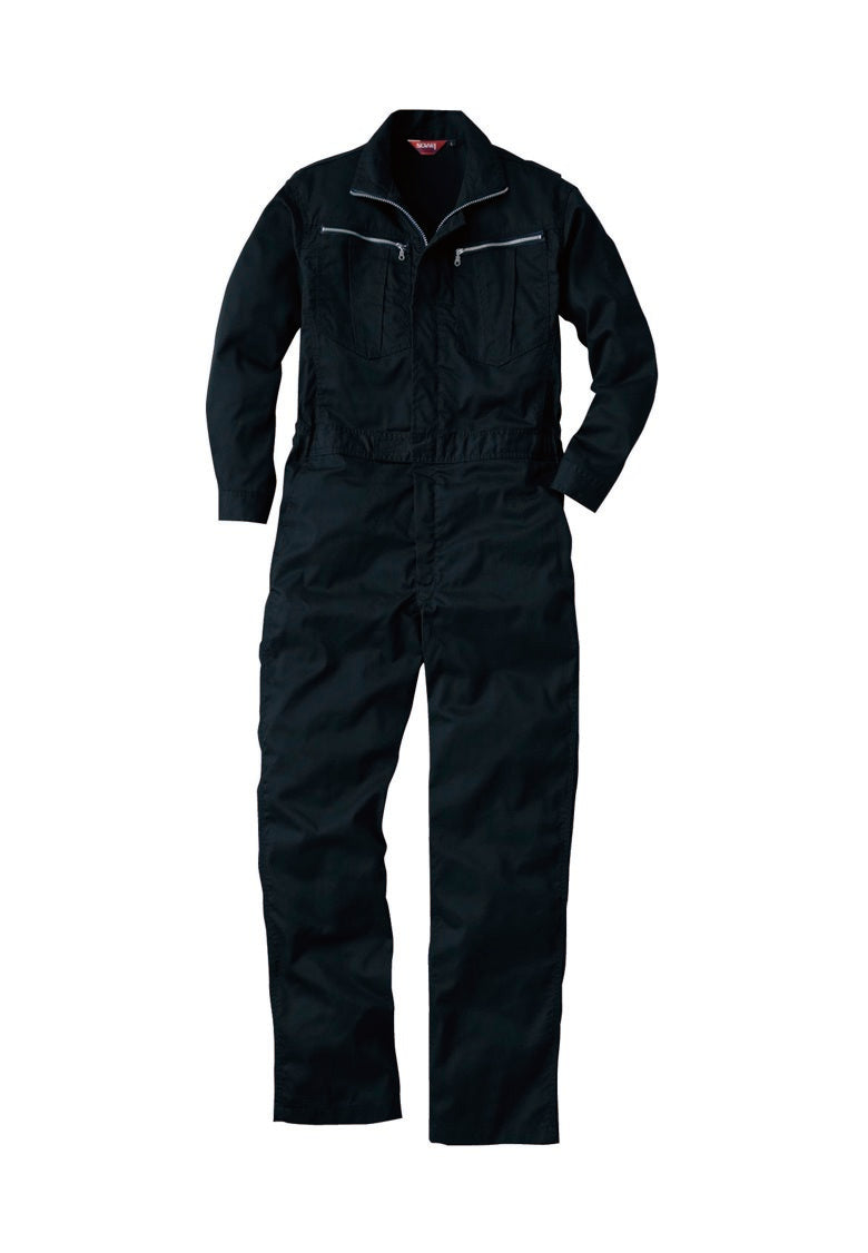 SOWA 9900 桑和 タフ素材 イージーアイロン 綿混つなぎ服【通年用