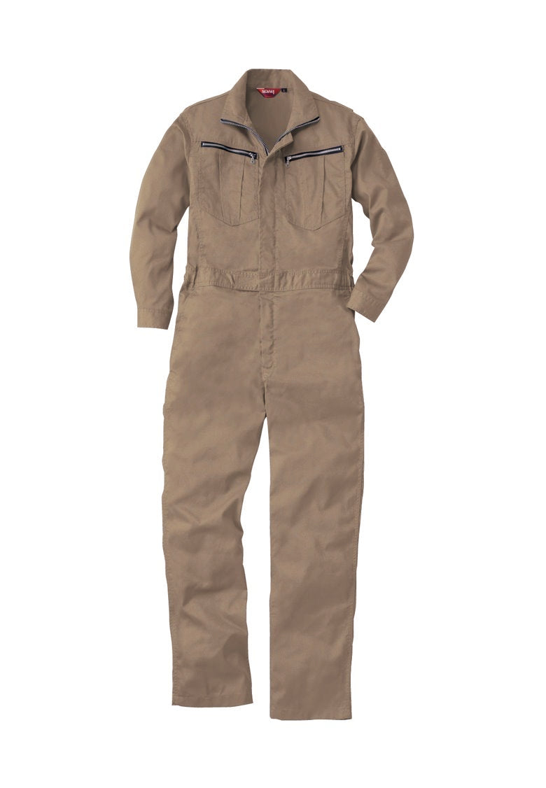 SOWA 9900 桑和 タフ素材 イージーアイロン 綿混つなぎ服【通年用