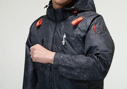 胸ペンポケット
 袖ペンポケット