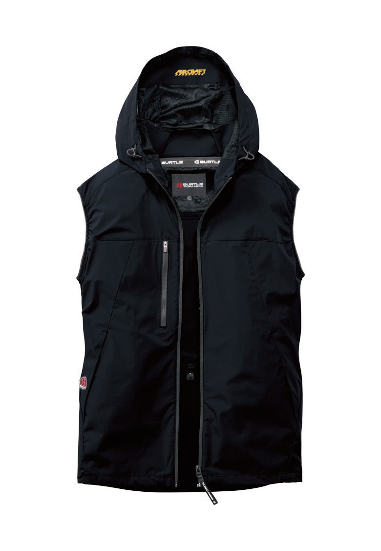 フルセット バートル 空調服 AC2124 L 35 クロダルマ エアーセンサー バートル AC2124 エアークラフト ACベスト（ユニセックス） 【春夏用