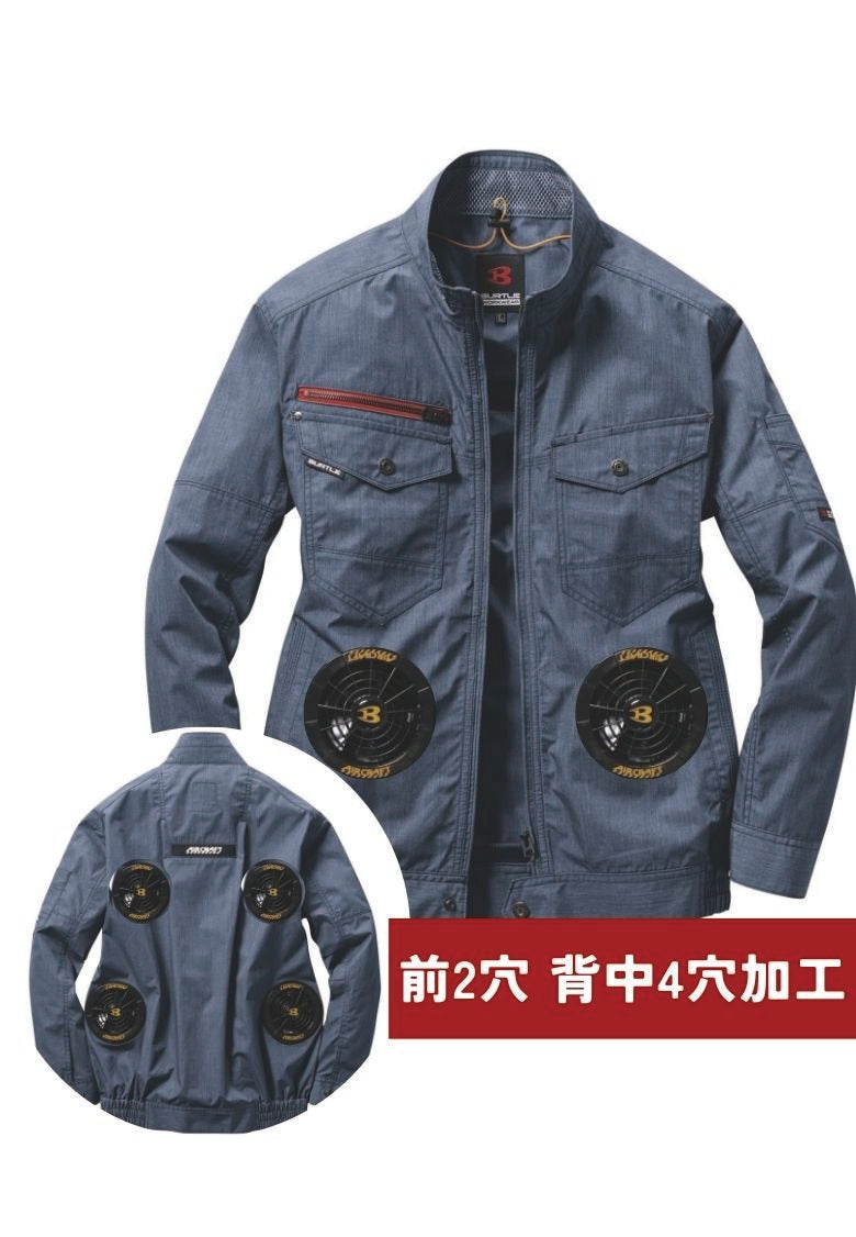 BURTLE KYOCERA 空調服 BURTLE AC08-1 空調服 バートル ファンセット 京セラ製