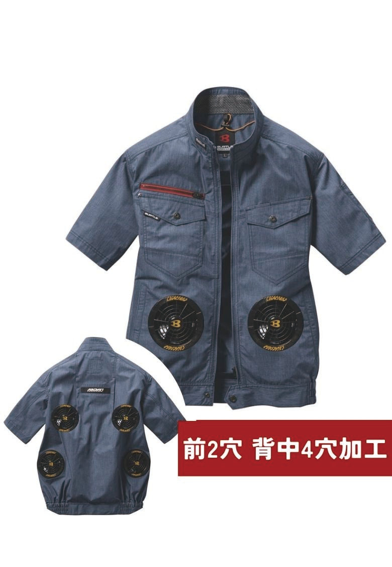 Amazon.co.jp: BURTLE バートル 春夏用 エアークラフト半袖