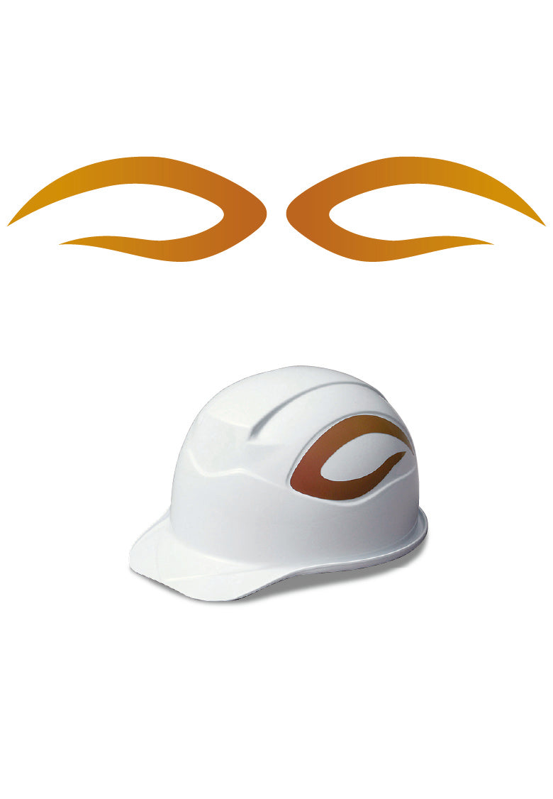 ヘルメット用ステッカー シールオプション  [D-6]