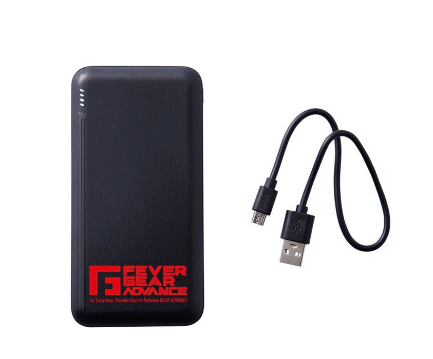 付属バッテリとUSBケーブル