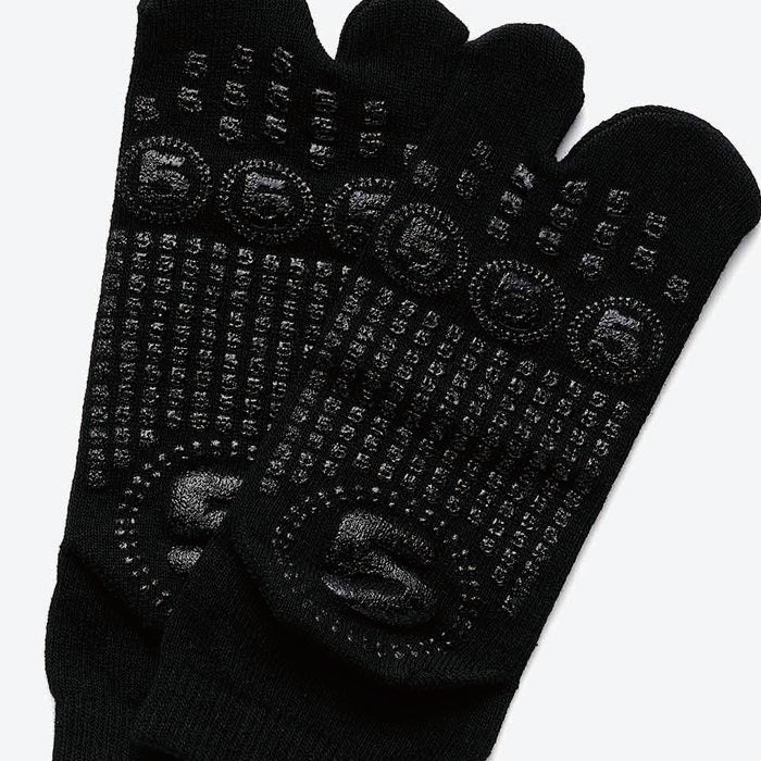 マルゴ 祭靴下（こども） 黒 左右