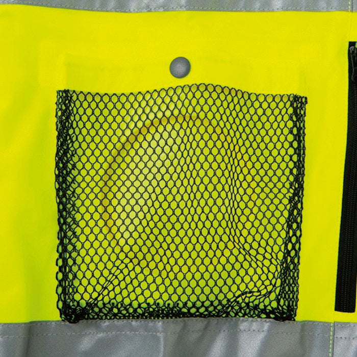 サンエス KF92520G 空調風神服(R) フルハーネス対応 Hi-Vis 高視認 半袖ブルゾン S～6L