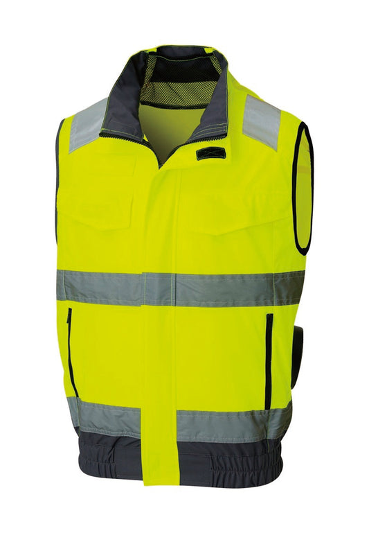 サンエス KF92522 空調風神服🄬 Hi-Vis 高視認 ベスト S～6L