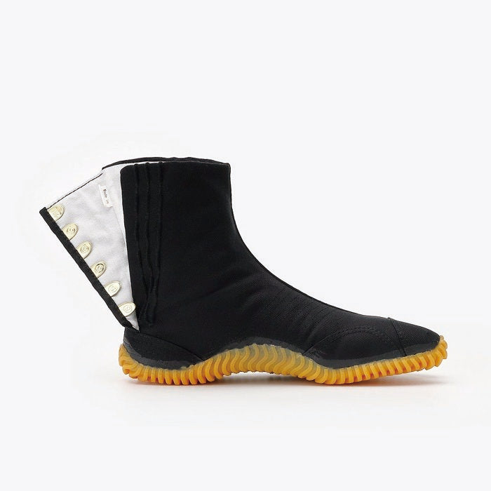 マルゴ 祭りジョグ 6枚コハゼ 黒 内側側面