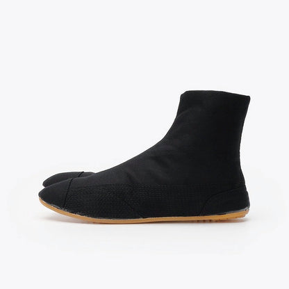 マルゴ 祭りたび縫付 5枚コハゼ 黒 外側側面