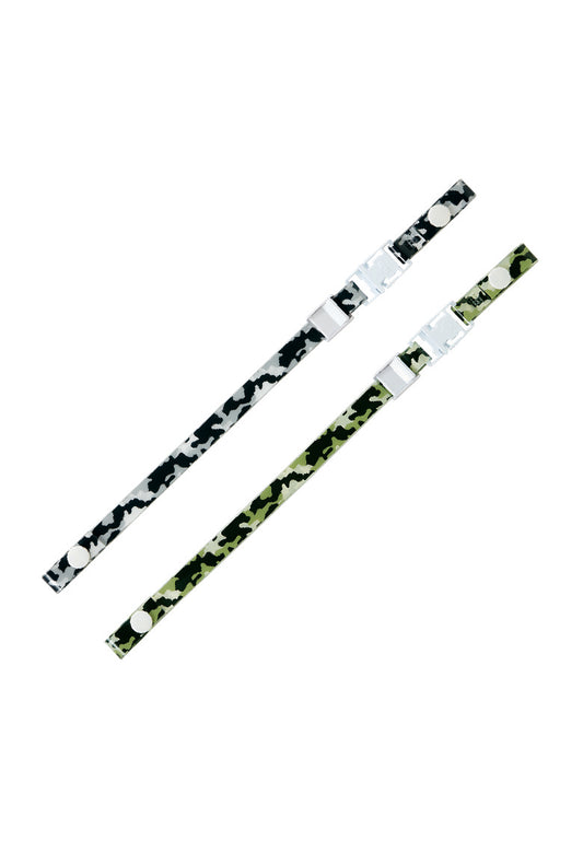 ビニールあご紐 S式ワンタッチ 迷彩カラー