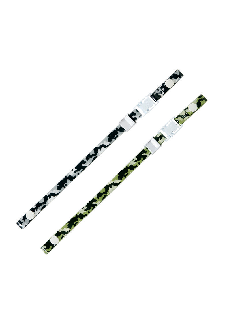 ビニールあご紐 S式ワンタッチ 迷彩カラー