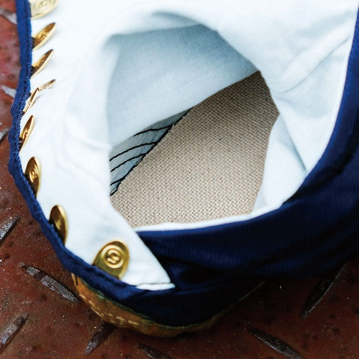 マルゴ プロガードジョグ 12枚コハゼ 紺 使用イメージ2