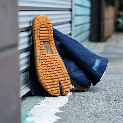 マルゴ プロガードジョグ 12枚コハゼ 紺 使用イメージ1