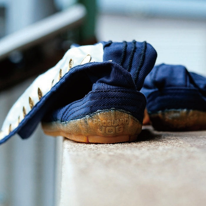 マルゴ プロガードジョグ 12枚コハゼ（大きいサイズ） 紺 使用イメージ1