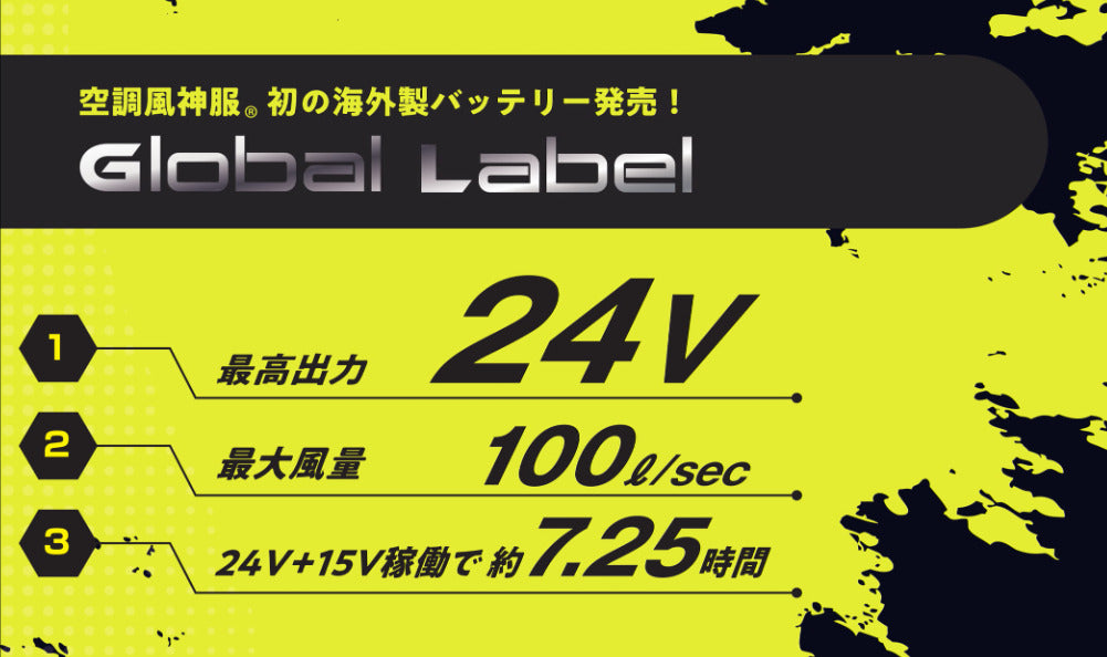 RD9580G 24VバッテリーセットGL-1の商品紹介・仕様画像