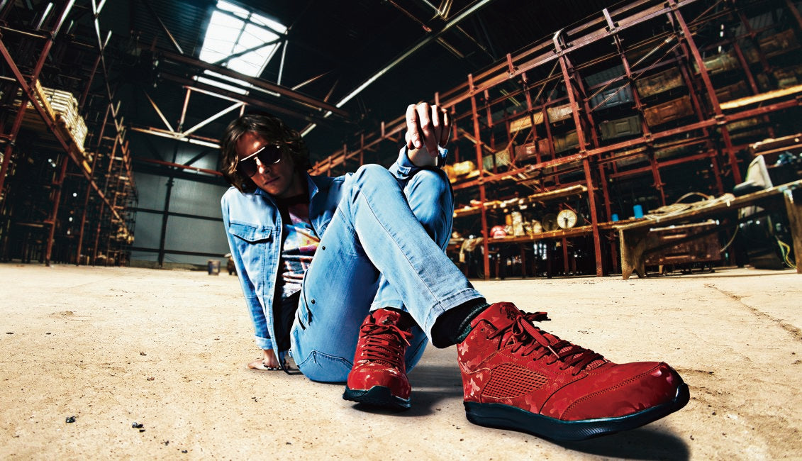 自重堂 S5213 Z-DRAGON セーフティシューズ [ミドルカット] [ひも