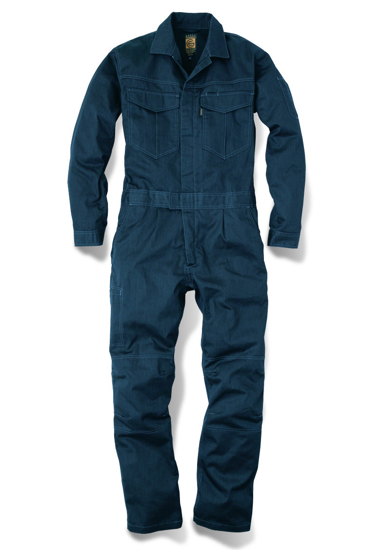ネイビーつなぎ】プロも選ぶ紺色オーバーオール（つなぎ・サロペット