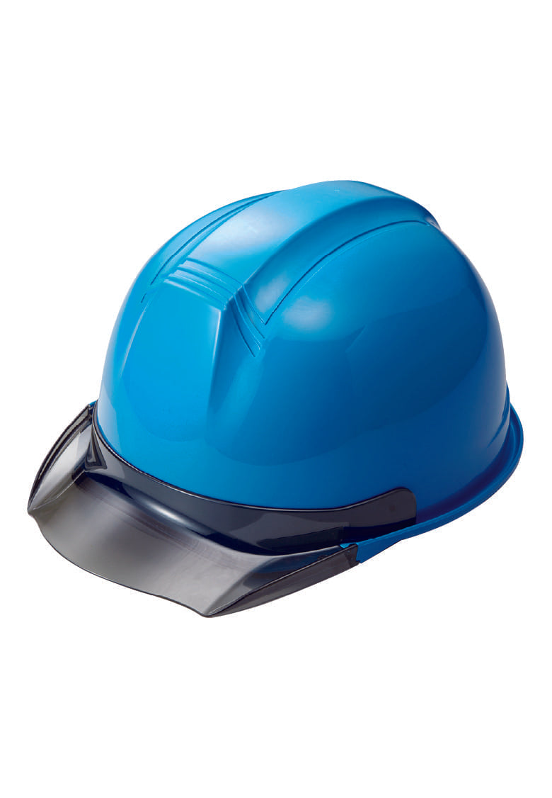 進和化学工業 SS-19型T-P式RA 作業用ヘルメット [ABS樹脂] [透明ひさし]